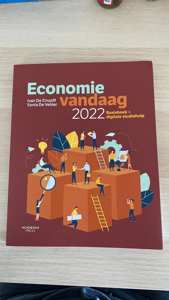 Economie vandaag 2022, Boeken, Schoolboeken, Ophalen of Verzenden, Zo goed als nieuw, Economie