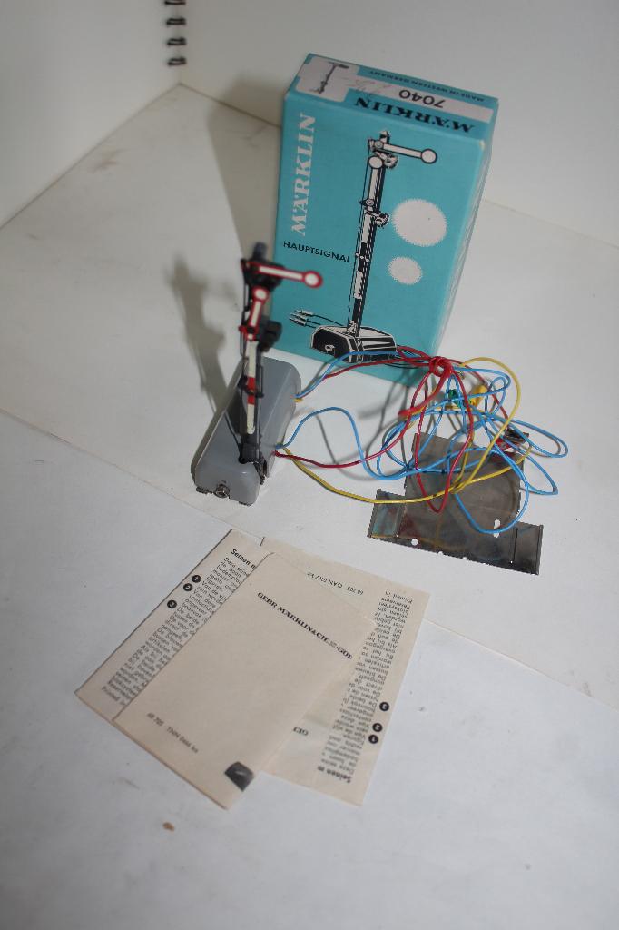 marklin ho sémaphore 7040 en boite, Enlèvement ou Envoi, Courant alternatif, Utilisé, Autres types