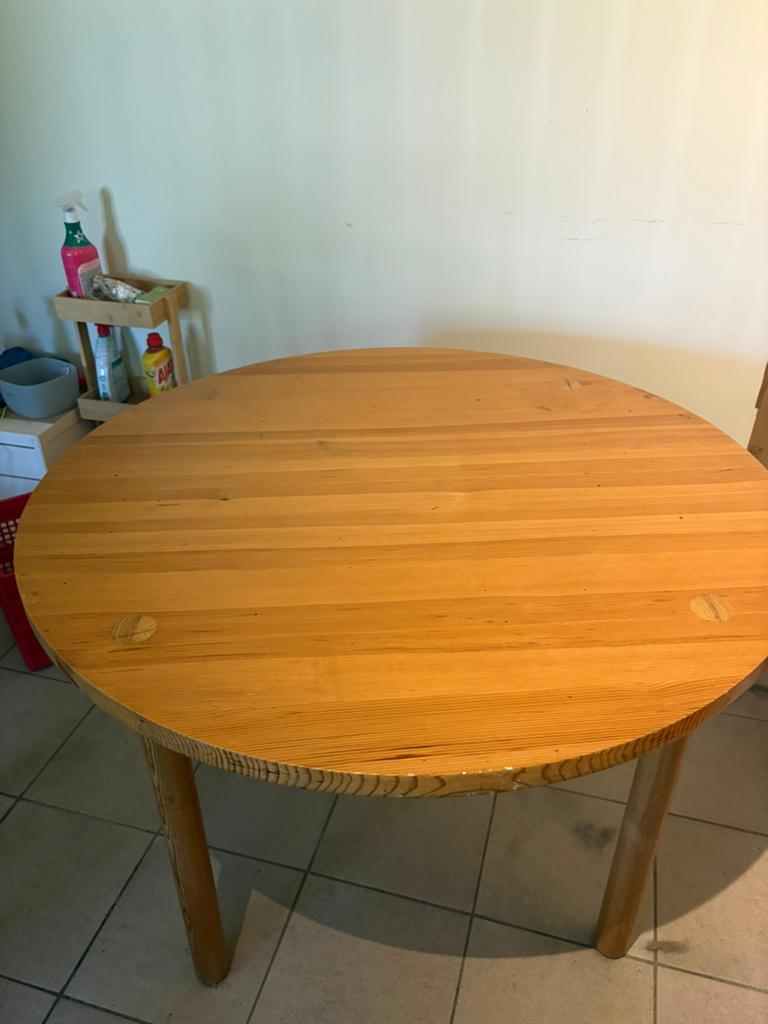 GRATIS salontafel met 6 stoelen, Huis en Inrichting, Tafels | Eettafels, Ophalen, Zo goed als nieuw