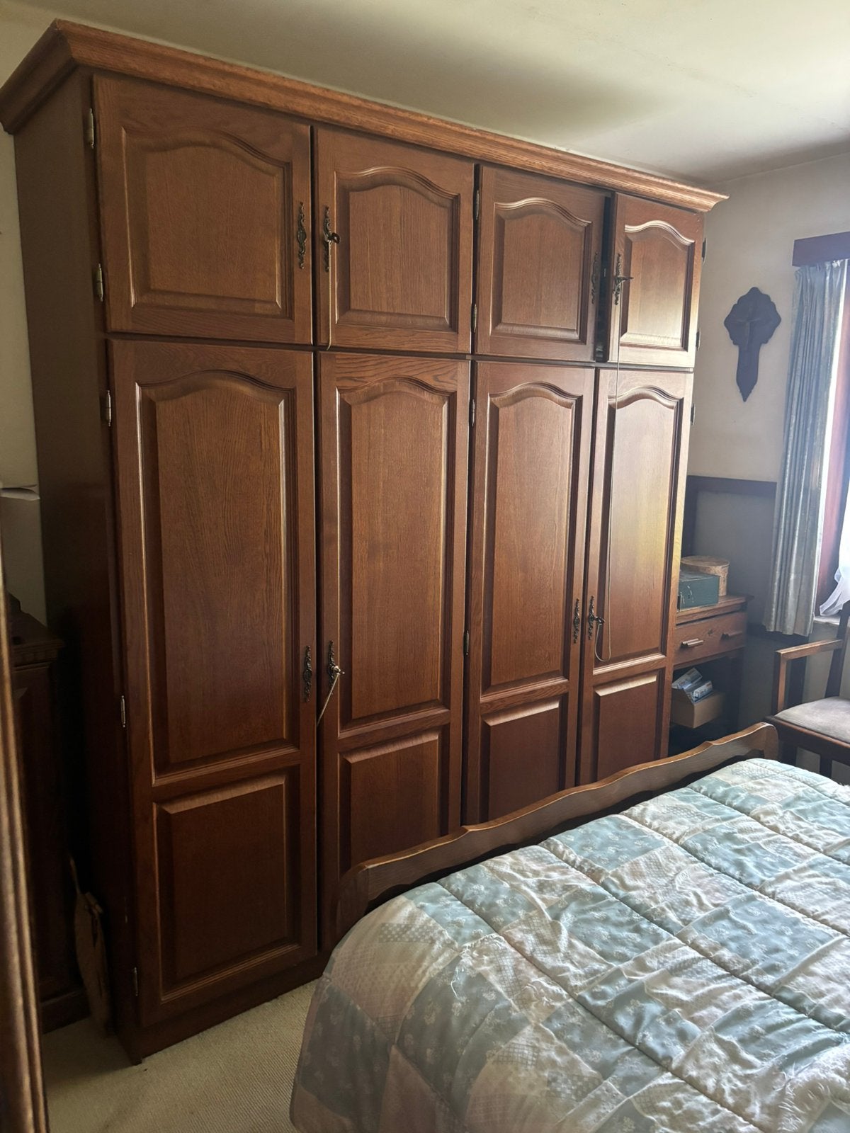 Grote kleerkast, Huis en Inrichting, Slaapkamer | Complete slaapkamers, Ophalen, Zo goed als nieuw