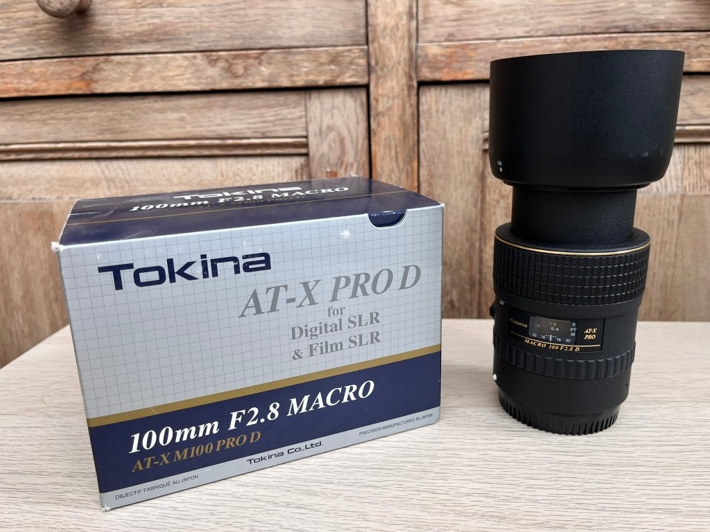Macro lens Tokina voor Canon digitale camera, Enlèvement, Comme neuf, Objectif macro