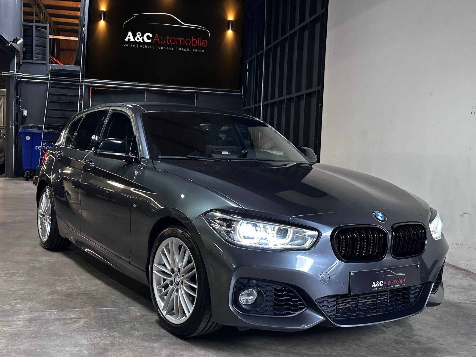 Bmw 118i Pack M Automatique, 100 kW, Argent ou Gris, Achat, Euro 6