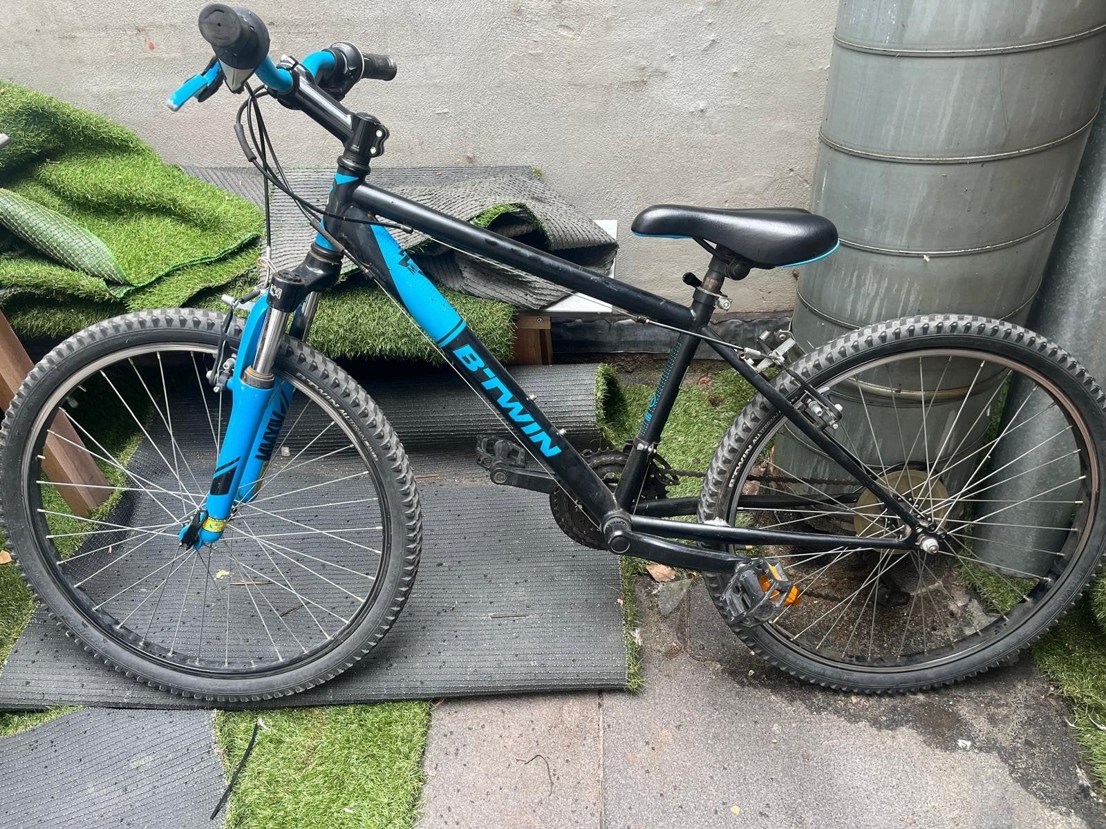 fiets, Ophalen, 20 tot 24 inch, B-TWIN
