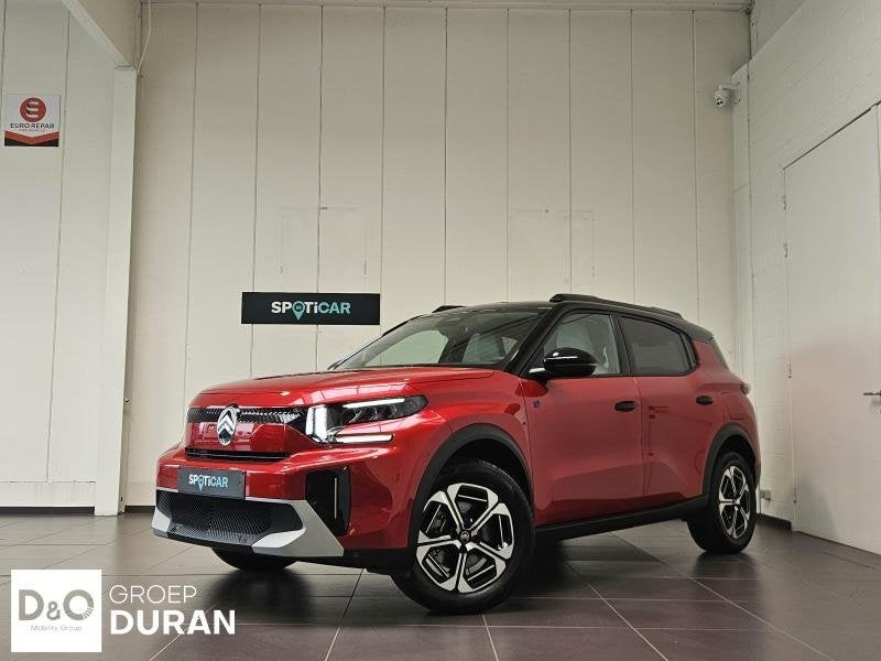 Citroen C3 E-MAX 44,2kWh, Rouge, 113 ch, Achat, Noir