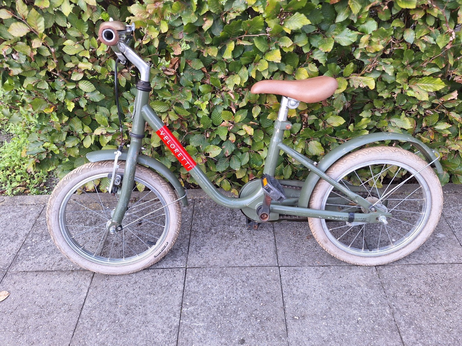 Fiets veloretti, Ophalen