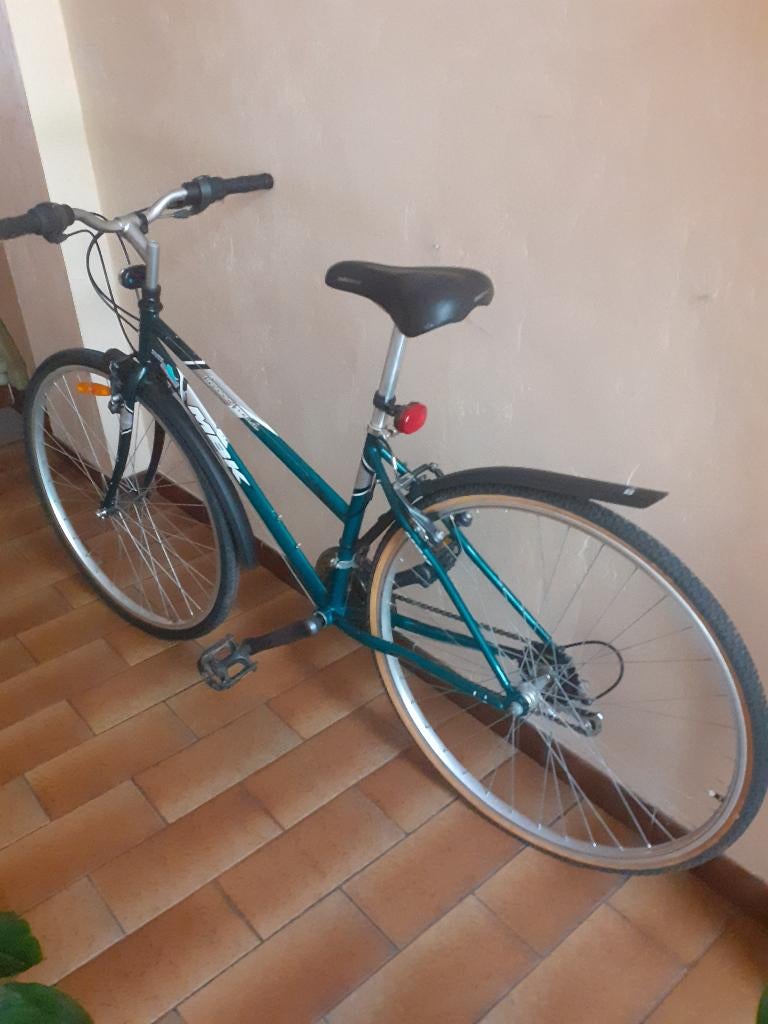 vélo dame MBK Greefield vert / comme neuf, Velgrem, 45 tot 49 cm, Zo goed als nieuw, Dames