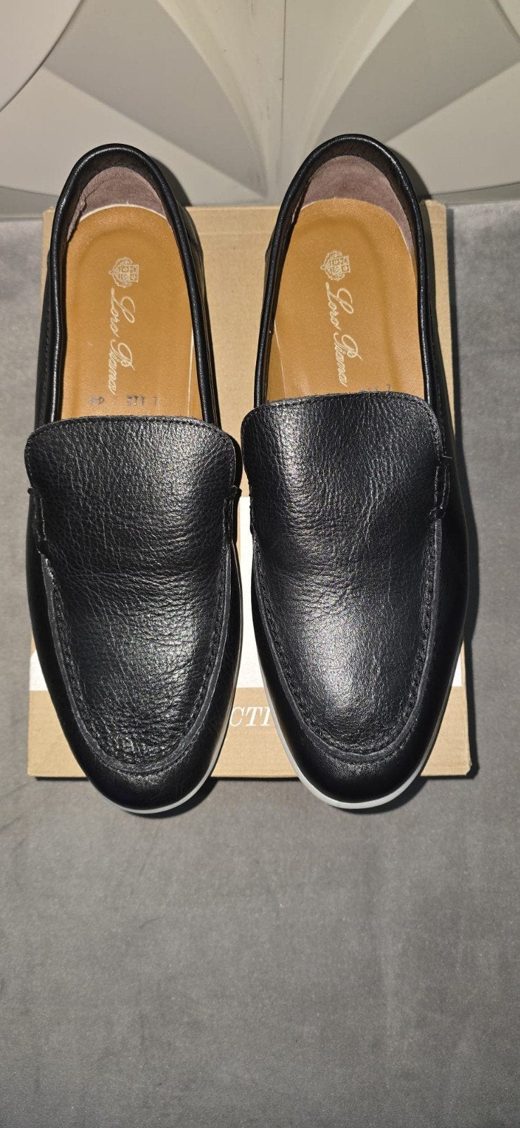 Loro Piana Summer Walk zwart leer, Kleding | Heren, Schoenen, Ophalen, Zwart, Nieuw, Loro Piana