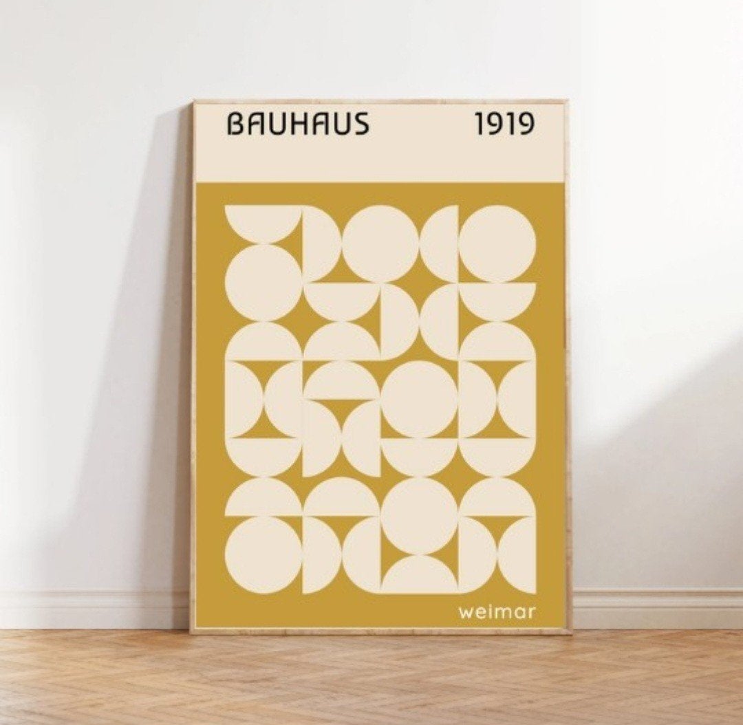 poster Bauhaus, Ophalen, Minder dan 50 cm, Nieuw, Print