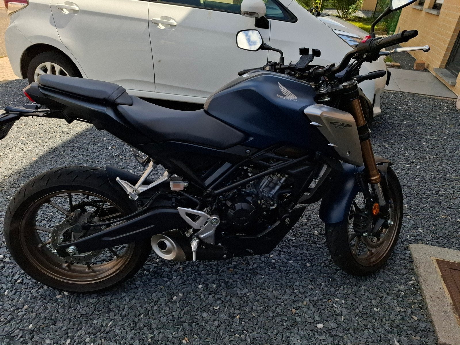 Honda CB125R bleu, Motoren, Particulier
