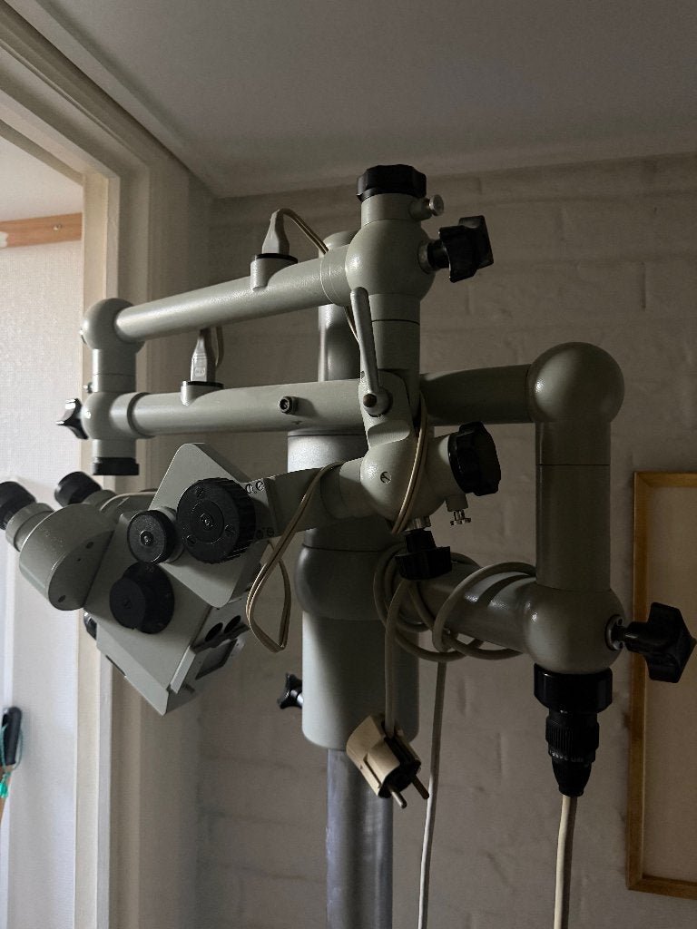 Operatie microscoop VEB Carl Zeiss JENA, Enlèvement, Utilisé, Moins de 400x, Microscope Stéréo