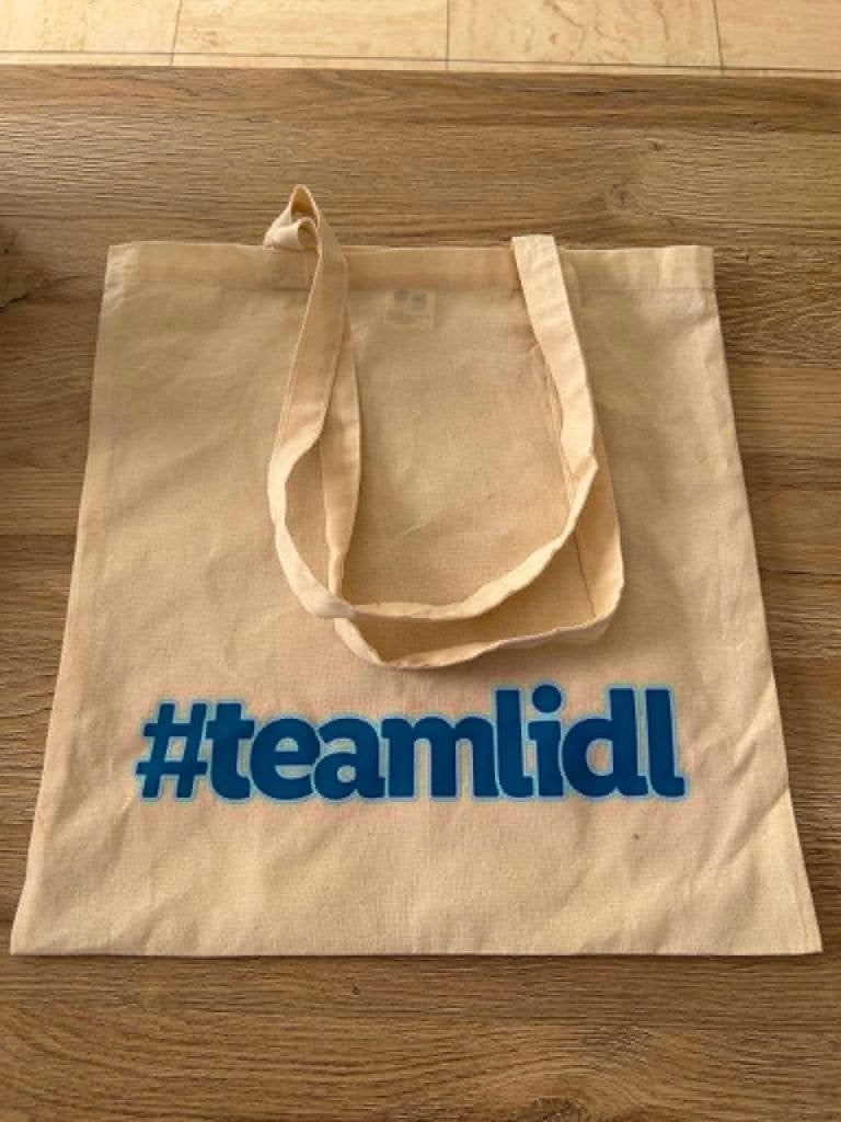 Totebag Team Lidl, Lidl, Enlèvement