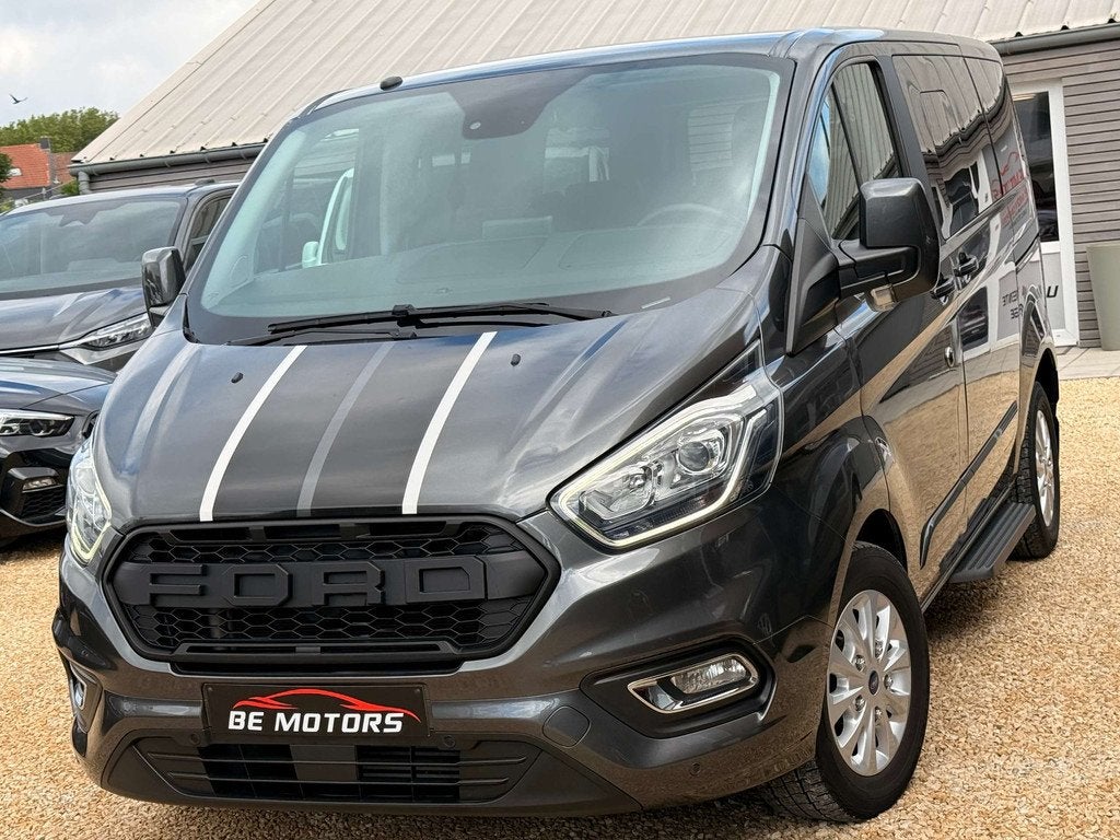 Ford Tourneo Custom 2.0 TDCI 130CV 8 PLACES / BOITE AUTO / D, Auto's, Ford, 4 cilinders, Diesel, Grijs, 6 deurs