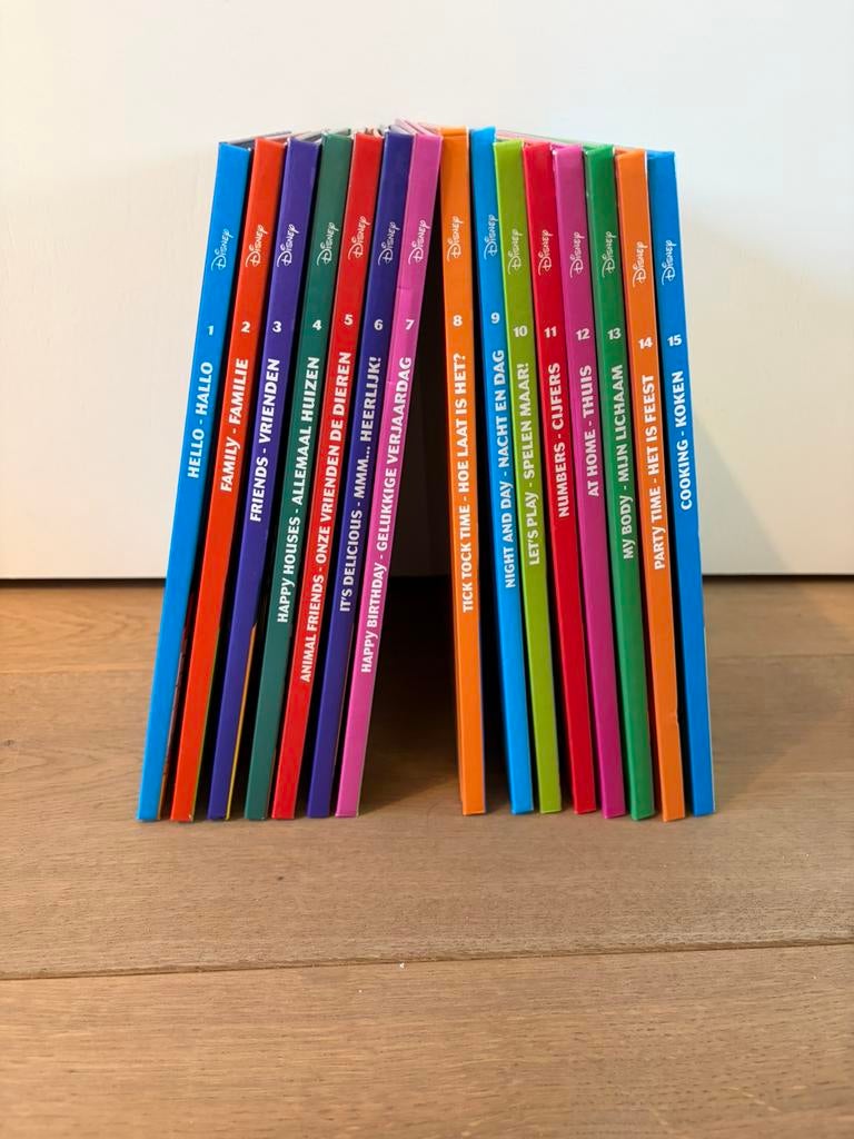 Disney’s Magic English - 15 stuks - met DVD, Enlèvement ou Envoi, Comme neuf, Non-fiction