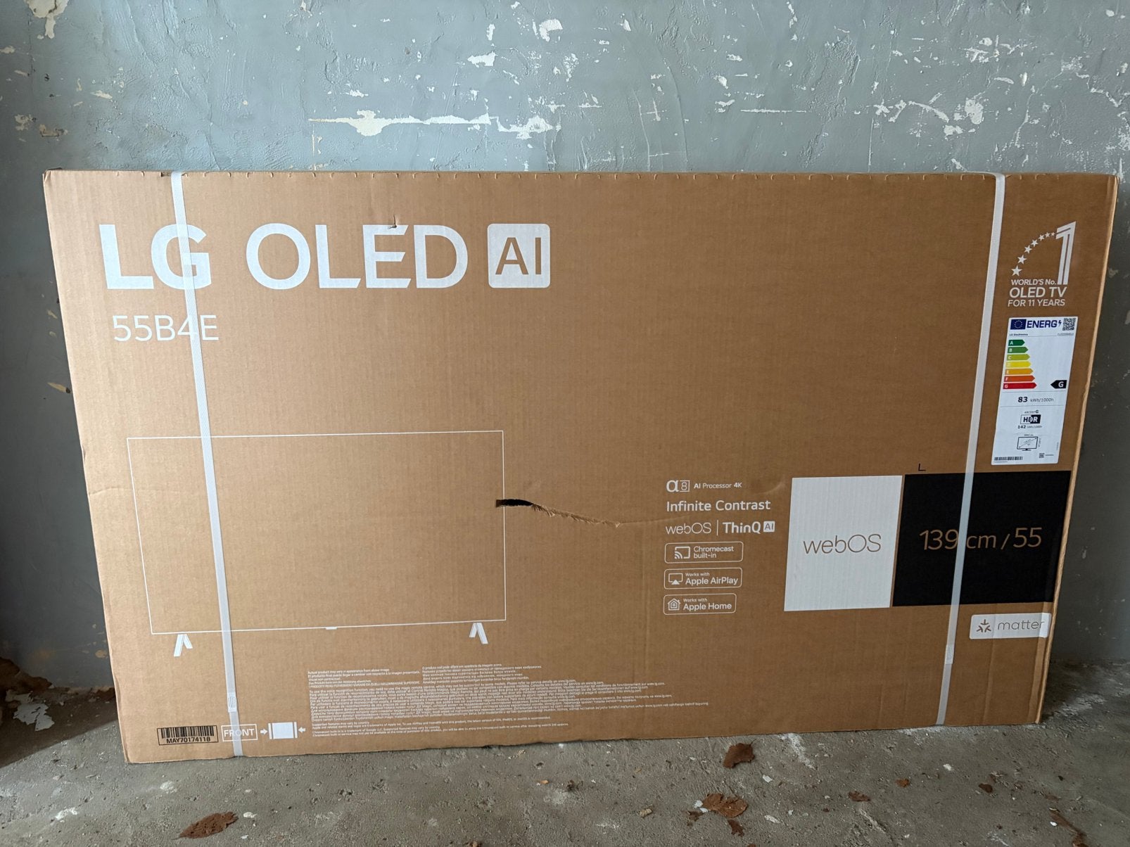 Tv LG OLED 55 inch, Enlèvement ou Envoi, Comme neuf, OLED, LG
