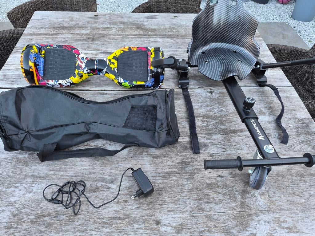 Ampes hoverboard met Bluetooth speaker, Ophalen