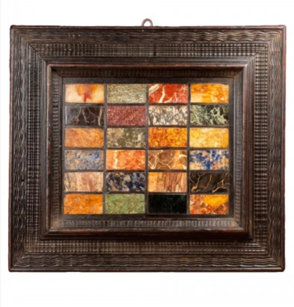 ! ! ! RECHERCHÉ : tableau en marbre, pietra dura, Grand tour, Antiquités & Art, Curiosités & Brocante, Enlèvement ou Envoi