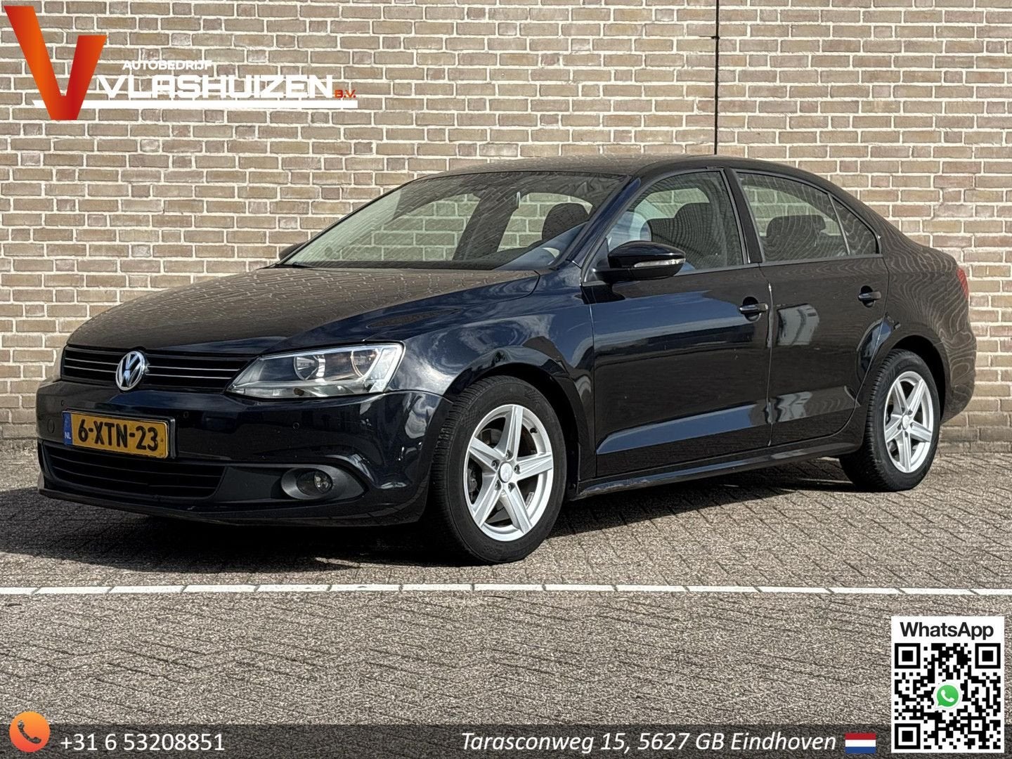Volkswagen Jetta 1.6 TDI Highline BlueMotion | Cruise | Clim, Auto's, Zwart, Bedrijf, 119 g/km, Jetta