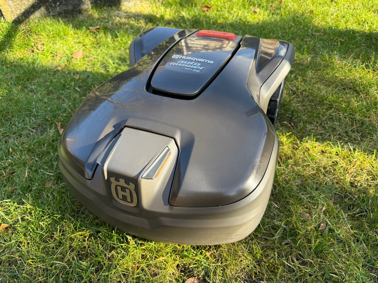 Husqvarna Automower 310 Mark II – Compact 1000 m², Ophalen of Verzenden, Zo goed als nieuw, Minder dan 20 cm, Bestuurbaar via app