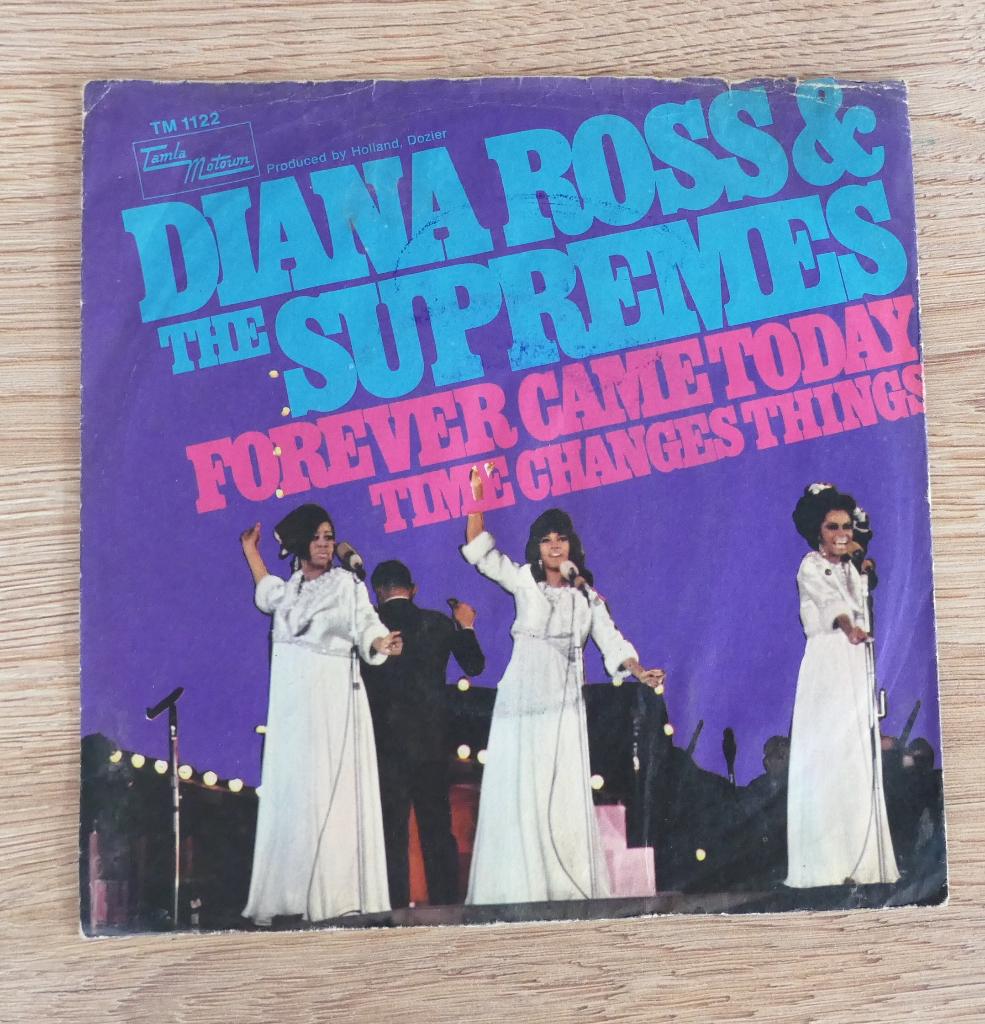 7"  Diana Ross & The Supremes ‎– Forever Came Today, Gebruikt, 7 inch, Single, Ophalen of Verzenden