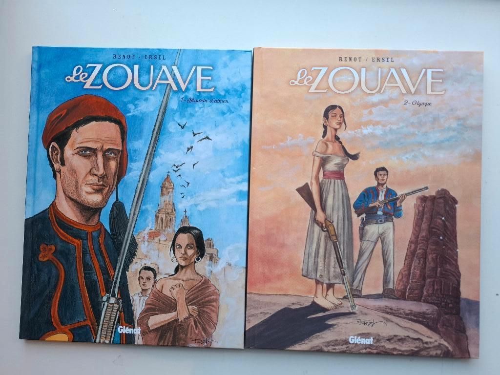 LE ZOUAVE TOMES 1 ET 2 SERIE COMPLETE TBE TOUS EO, Livres, BD, Comme neuf, Série complète ou Série, Enlèvement ou Envoi