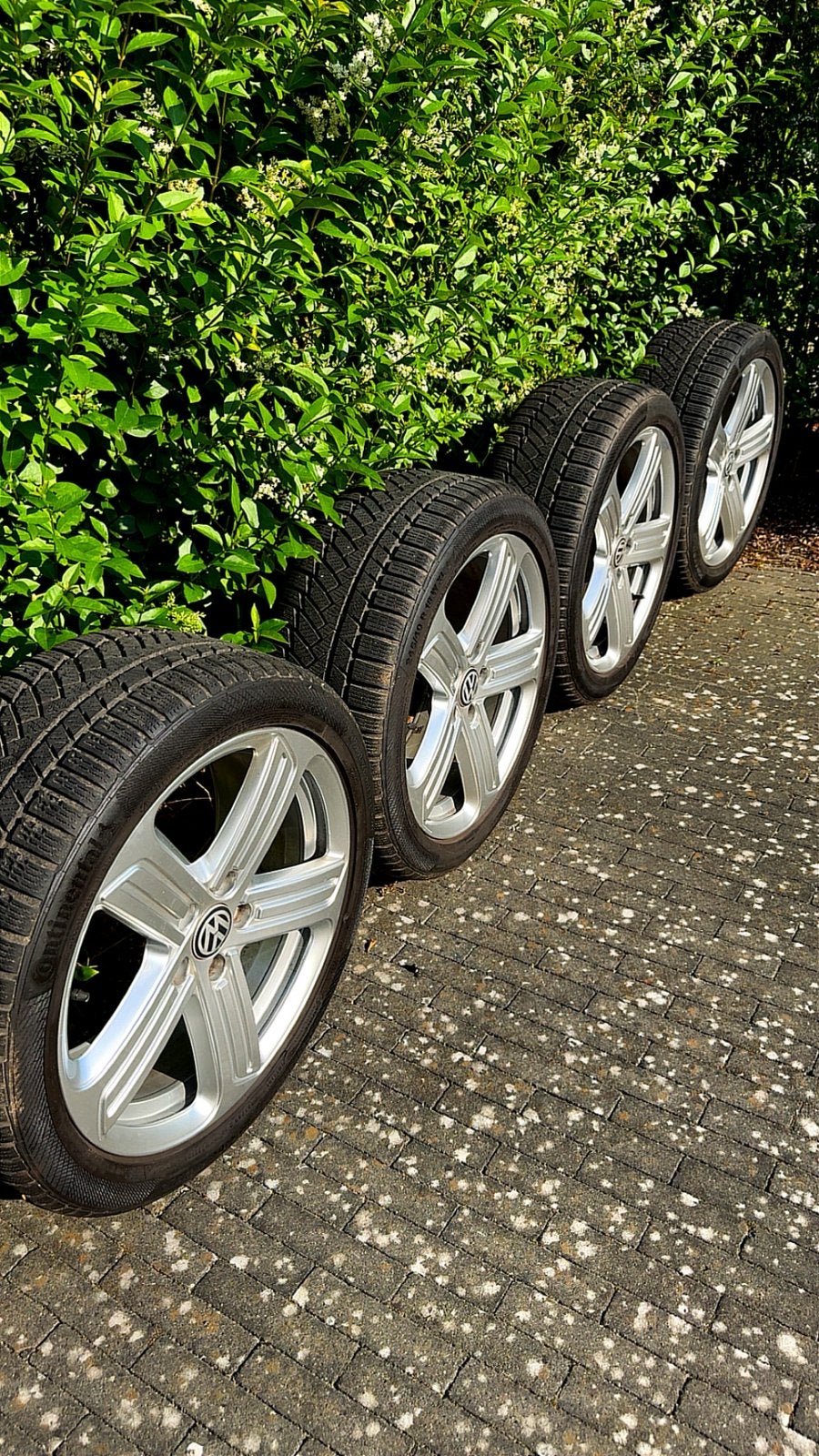 Vw velgen 245/45/18, Ophalen, 18 inch, Velg(en)