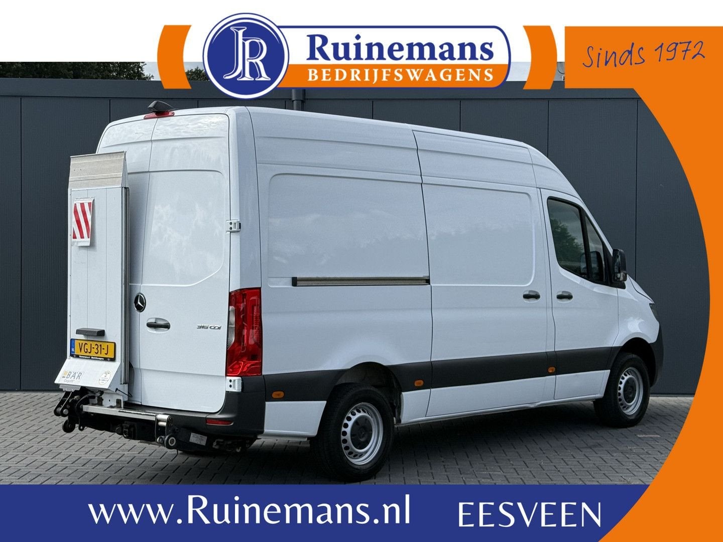 Mercedes-Benz Sprinter 316 CDI 164 PK AUTOMAAT / L2H2 / HYDR, Automaat, Wit, Mercedes-Benz, Diesel