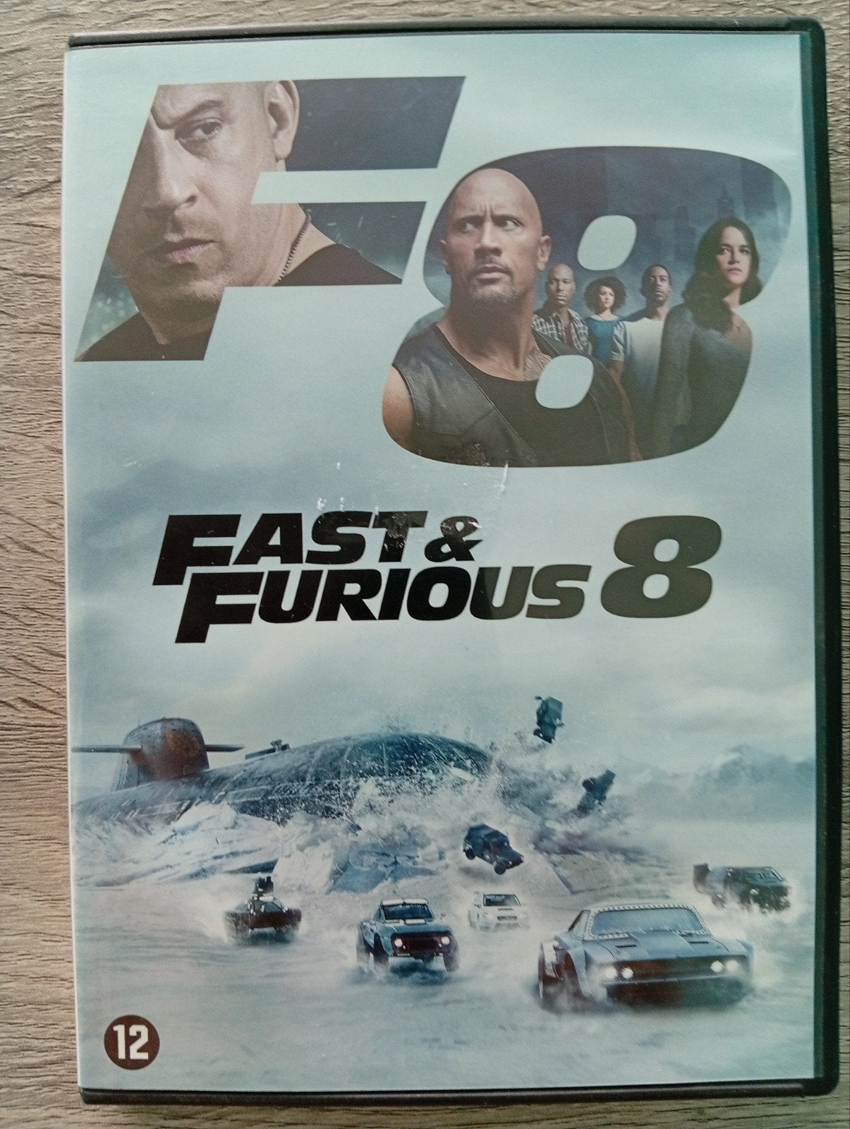 Fast & furious 8 aktie dvd vin diesel, Nederlands, Actie, Ophalen of Verzenden, Zo goed als nieuw