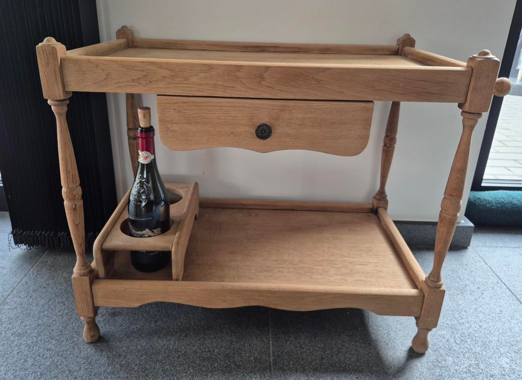 Massief eiken serveertafel, Ophalen