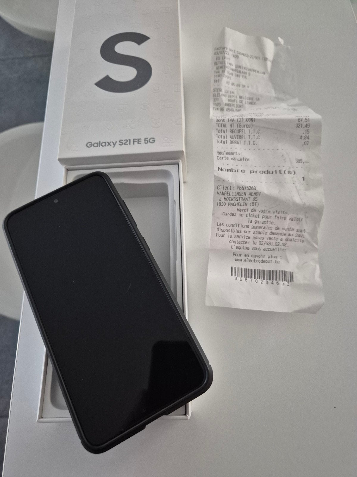 Samsung Galaxy S21 FE 5G, Autres modèles, 10 mégapixels ou plus, Enlèvement ou Envoi, Autres couleurs