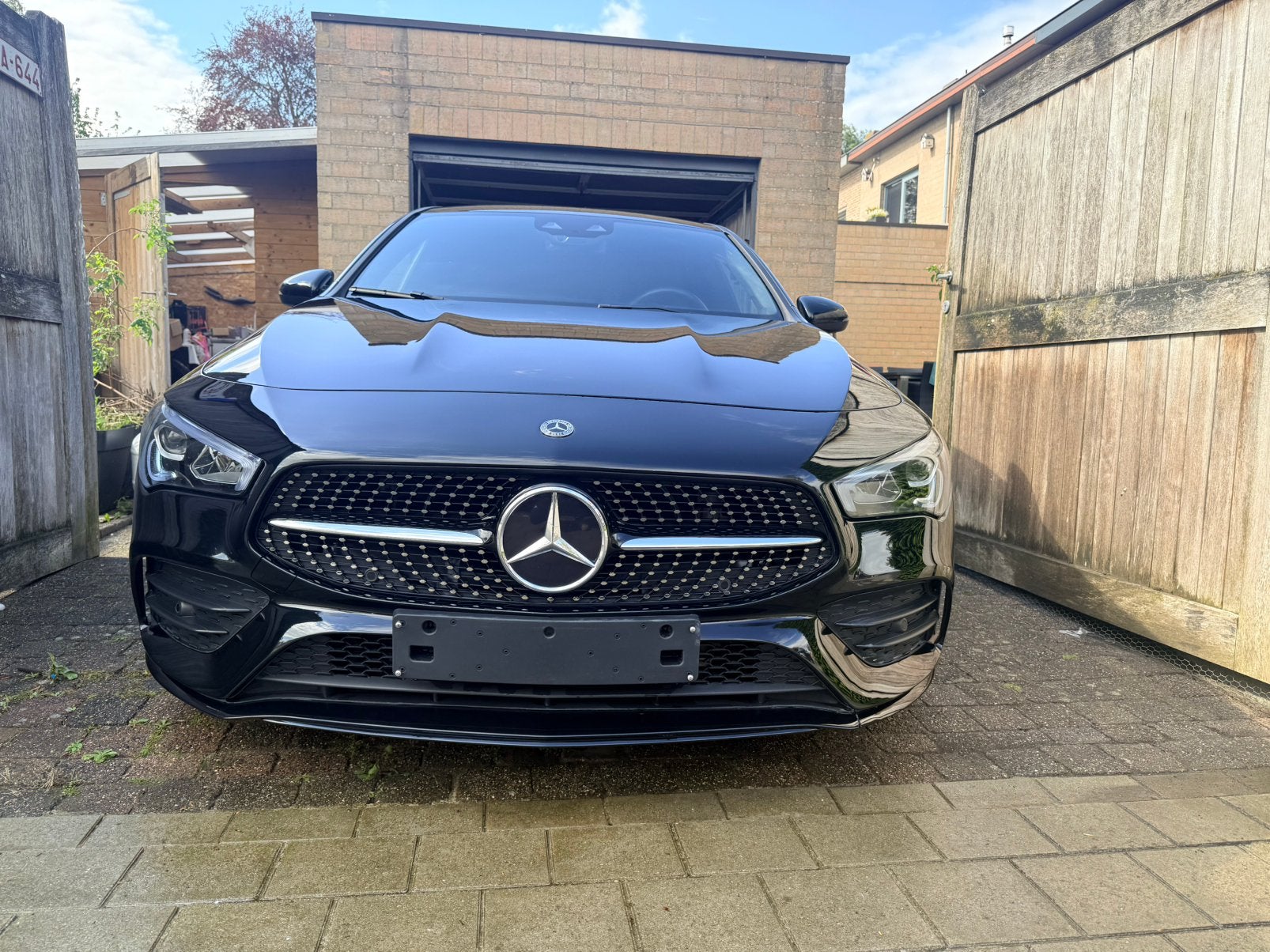 Mercedes cla 200 amg line, Auto's, Mercedes-Benz, Zwart, 120 kW, Particulier, 1332 cc
