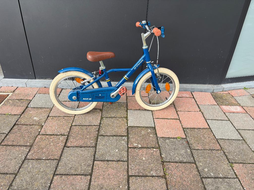 Kinderfiets, Fietsen en Brommers, Fietsen | Kinderfietsjes, Ophalen, 16 tot 20 inch, B-Twin, Zo goed als nieuw