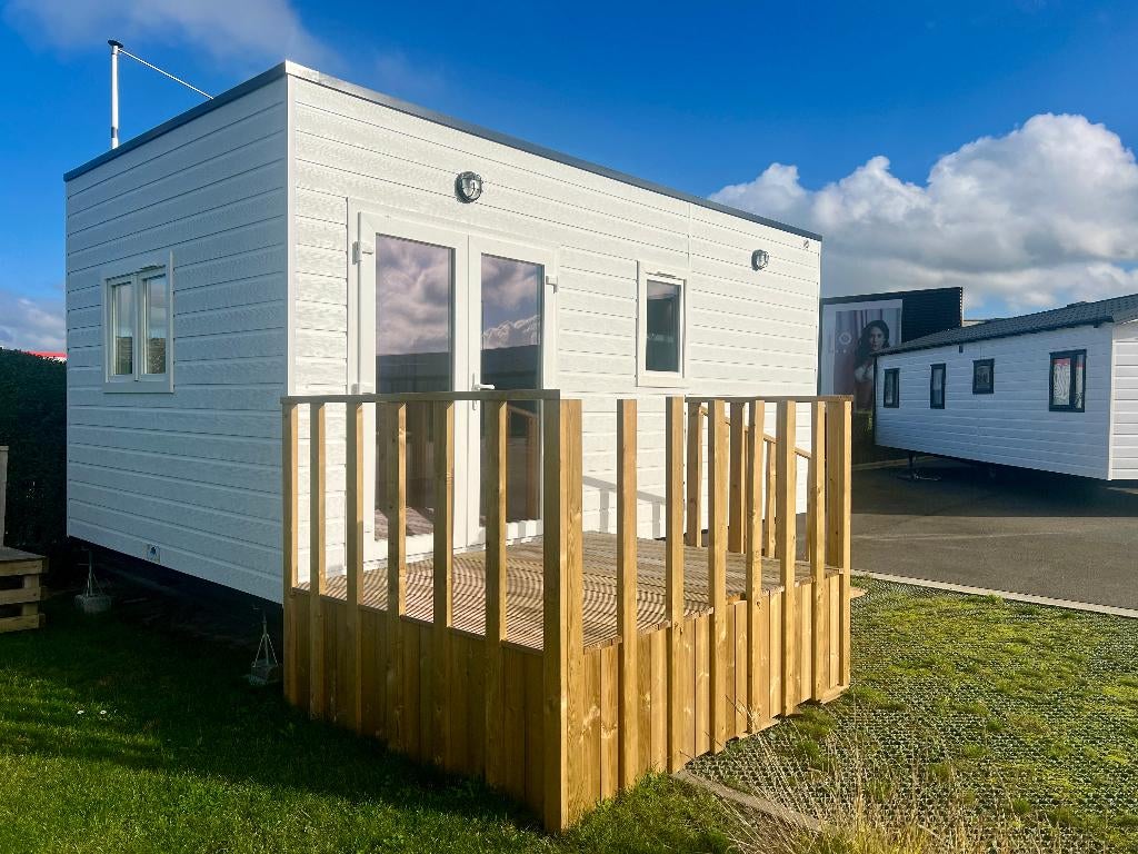 Mobiele Mantelzorg chalet 600x350 @ Caravancenter Desmet, Caravans en Kamperen, Stacaravans, Ophalen
