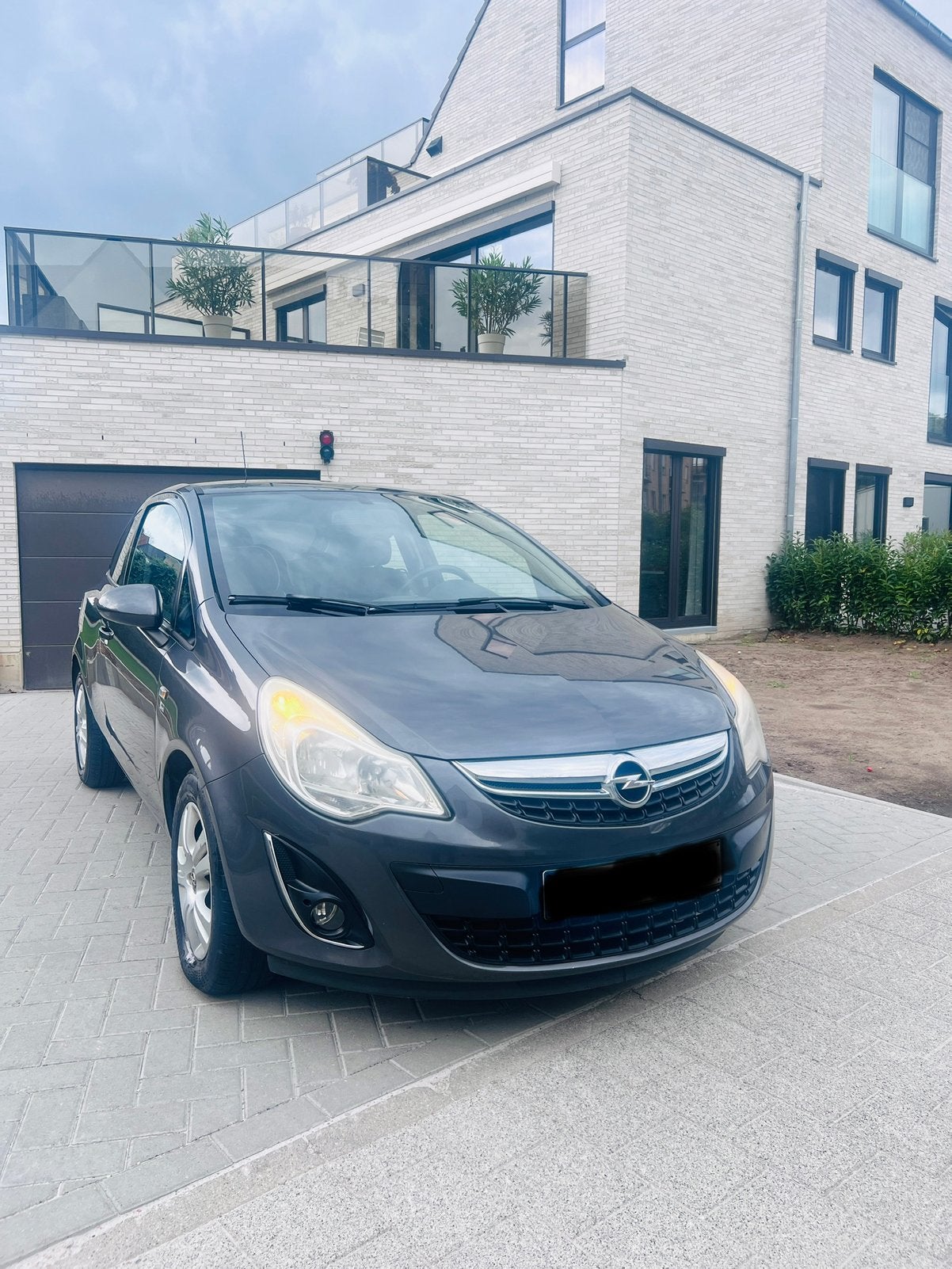 Opel corsa 1.2i 61.000km Airco Navi 1eigenaar 2 jaar gekeurd, Cuir, Euro 5, Achat, 63 kW