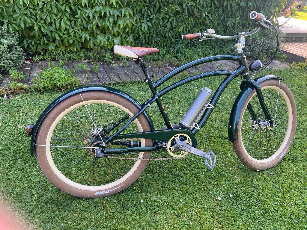 Beach cruiser électrique - Bocyclo e-Hermitage design, Vélos & Vélomoteurs, Cruiser, Aluminium, Enlèvement, Utilisé