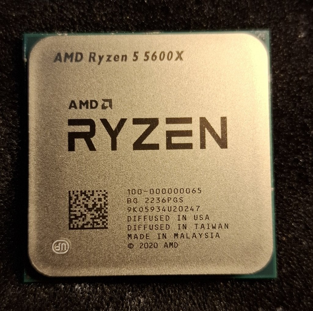 AMD Ryzen 5 5600X, Computers en Software, Processors, 6-core, Zo goed als nieuw, Socket AM4, 3 tot 4 Ghz