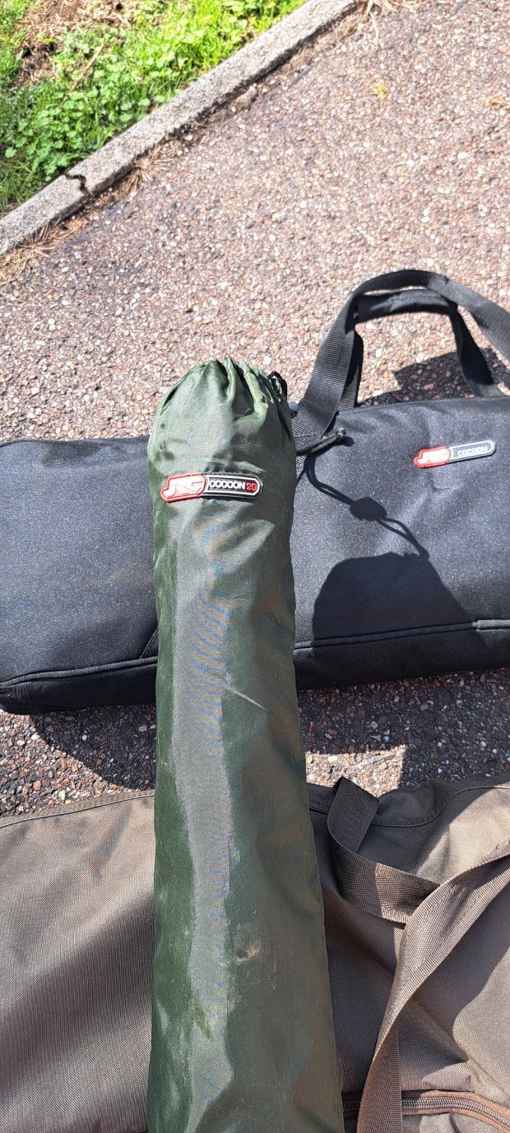 Karper spullen , onthaakmat, sling, Ophalen