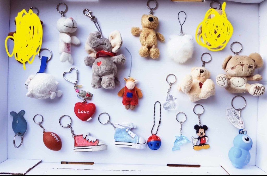 Gros lot de porte clés clefs, Enfants & Bébés, Enlèvement ou Envoi, Utilisé, Fille