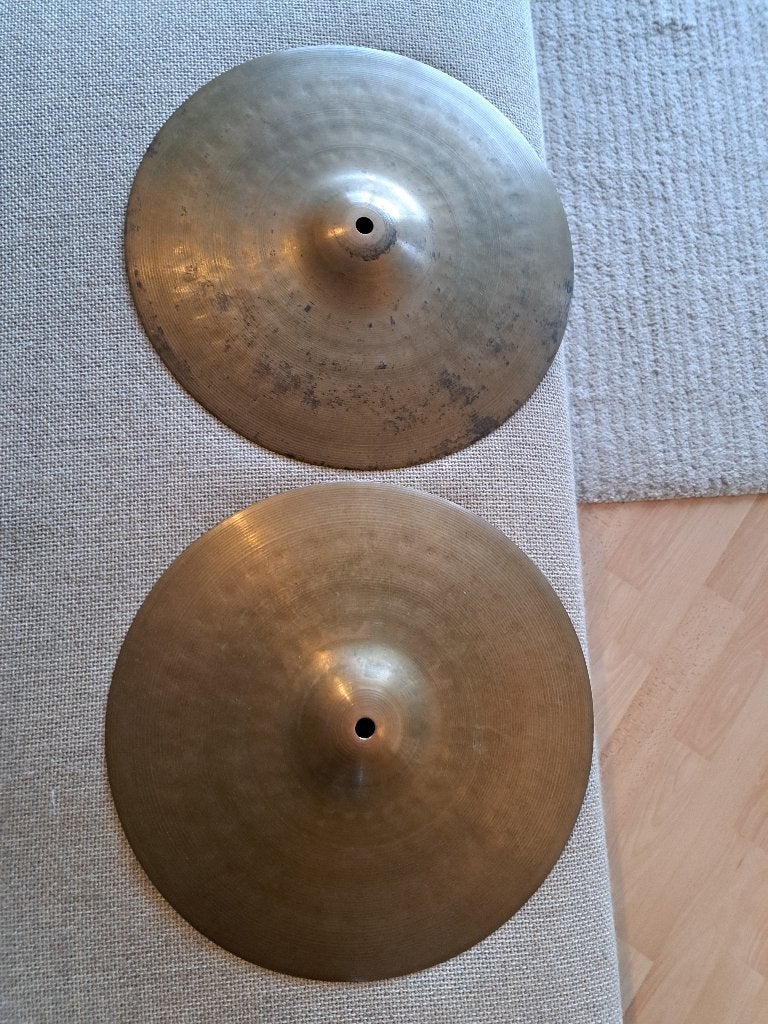 vintage Tosco hihat 13", Musique & Instruments, Enlèvement, Utilisé