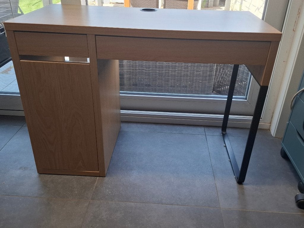 Buro, Overige typen, Hout, Bruin, Zo goed als nieuw