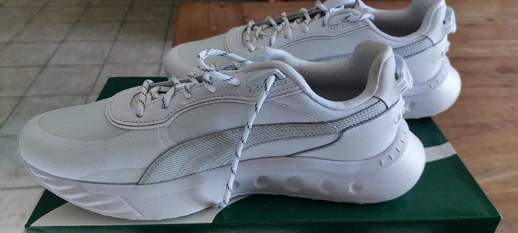 Puma sneaker wit ; Wild Rider Grip LS (maat 44,5), Vêtements | Hommes, Chaussures, Neuf, Puma, Enlèvement ou Envoi, Blanc