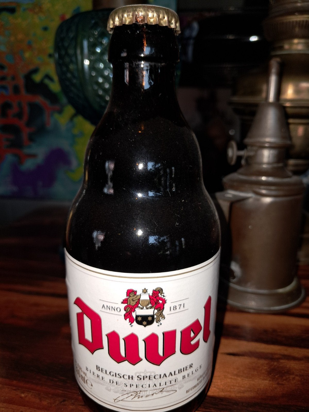 Duvel met een engeltje, Enlèvement, Duvel
