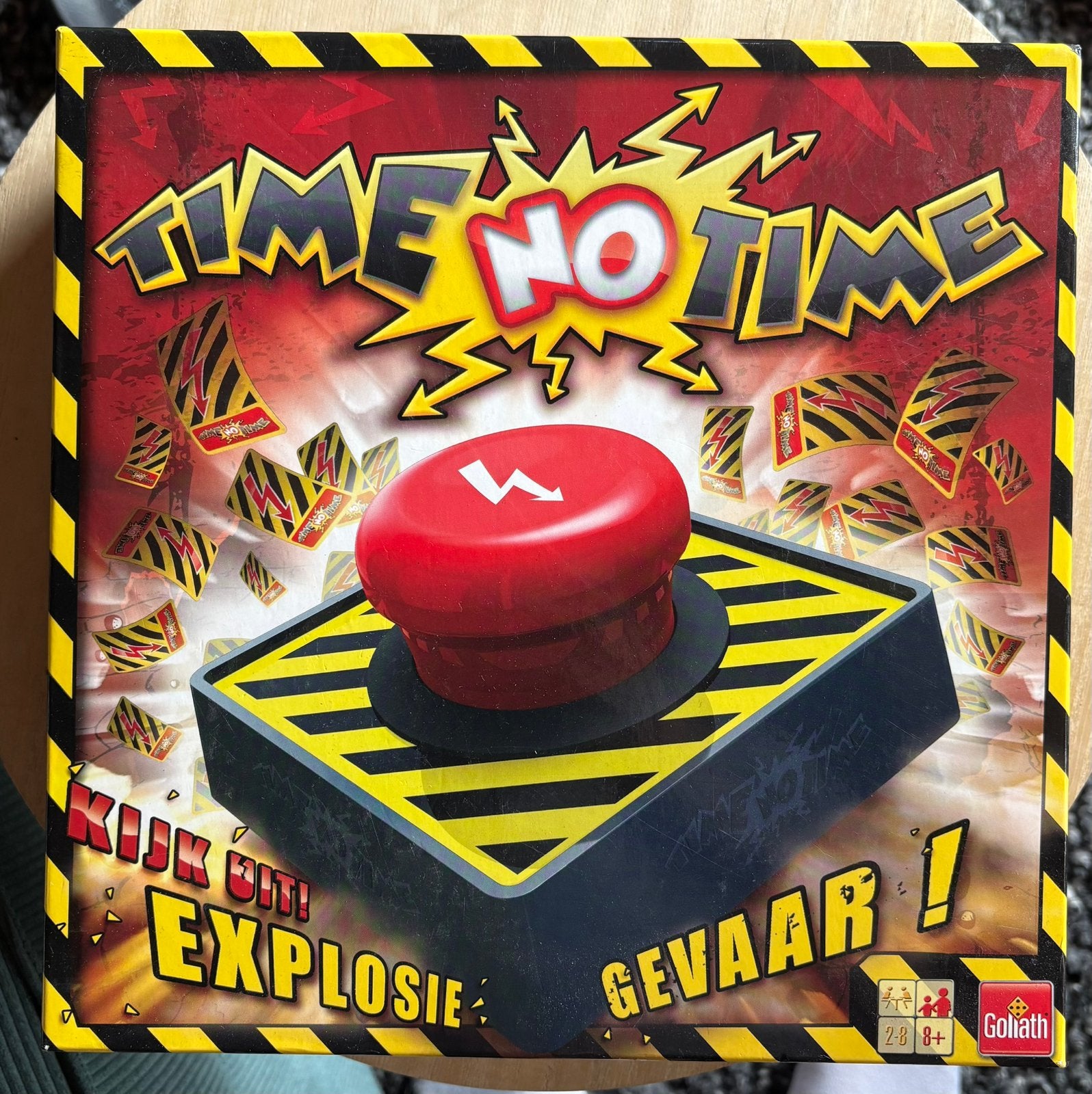 Jeu de plateau Time No Time, Cinq joueurs ou plus, Envoi, Comme neuf