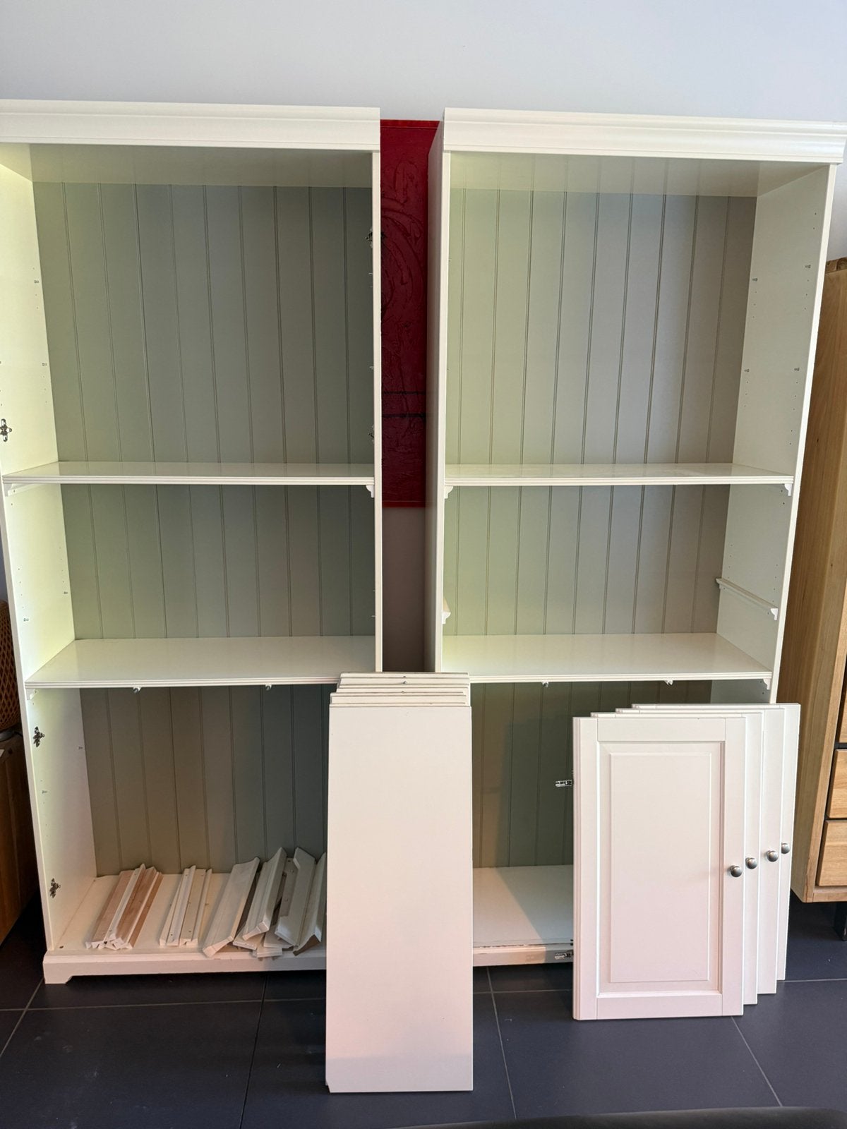 Boekenkasten, Huis en Inrichting, Kasten | Boekenkasten, Ophalen, Gebruikt, 200 cm of meer, 50 tot 100 cm