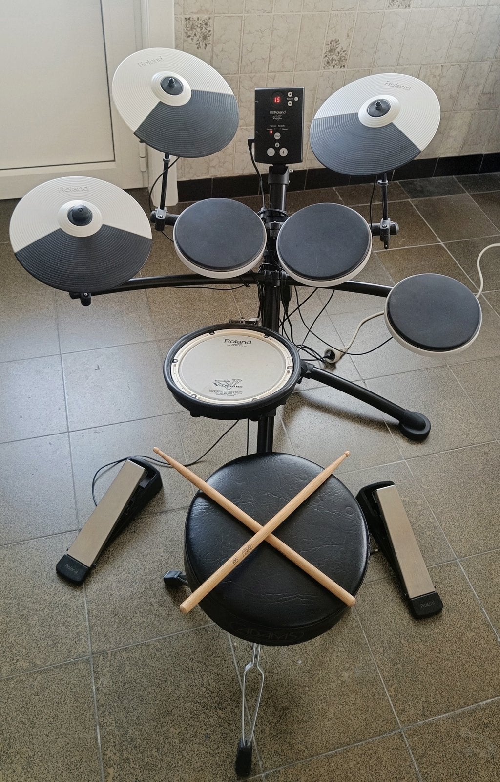 Electronische drumkit, Musique & Instruments, Enlèvement, Comme neuf, Roland