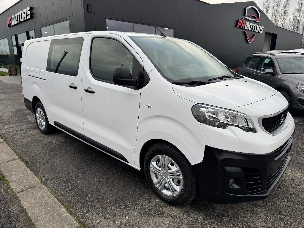 Peugeot Expert 2.0 5plaatsen XL L3 lang 1st eig ohboek, Auto's, 4 cilinders, Wit, Bedrijf, 5 deurs