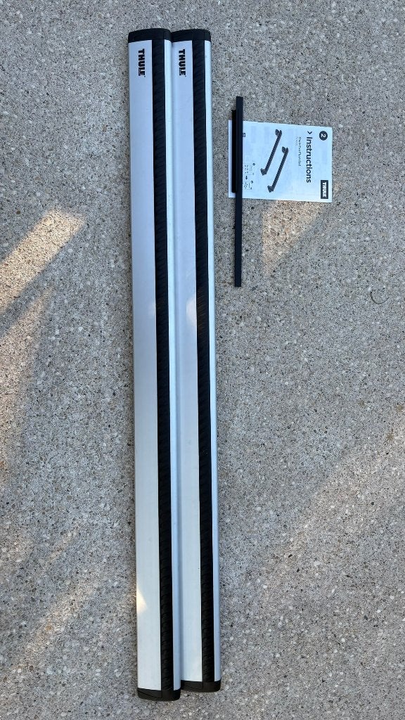 Thule WingBar Evo 118cm, Auto diversen, Dakdragers, Ophalen, Gebruikt