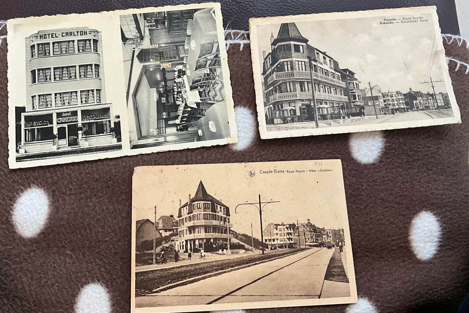 Vintage Postkaarten Koksijde-Bad (Jaren '20/'30), Collections, Enlèvement ou Envoi