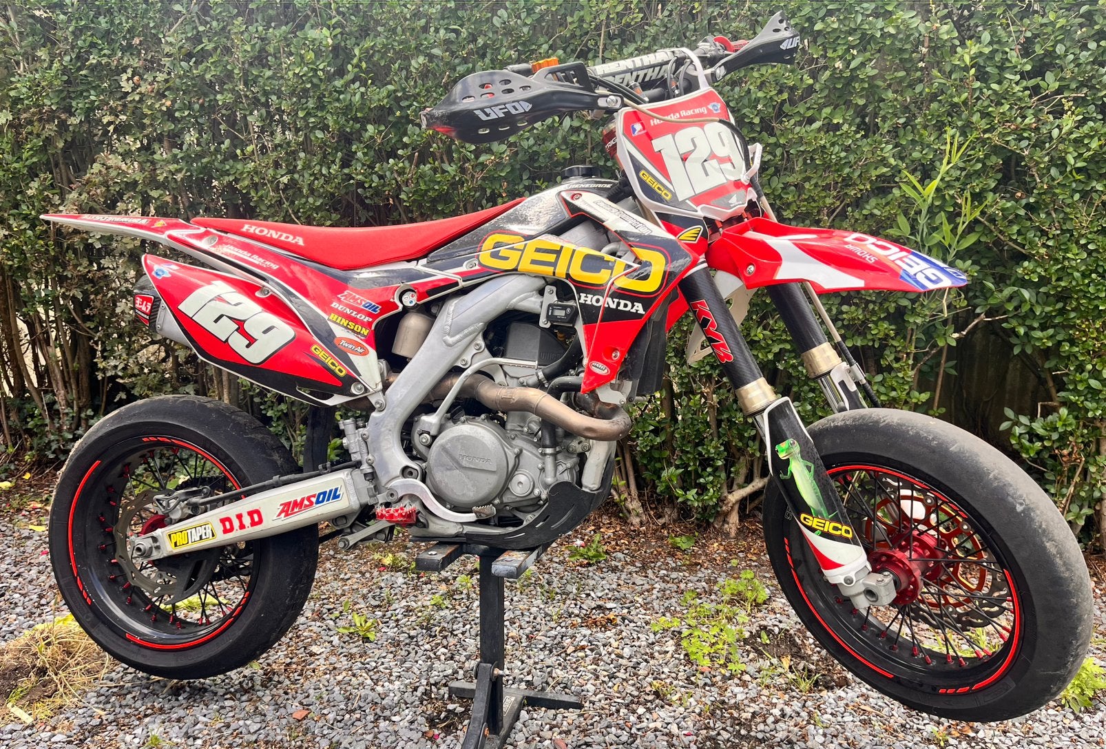 Honda CRF 450 SuperMotard 2016 (92H), Motoren, Bedrijf