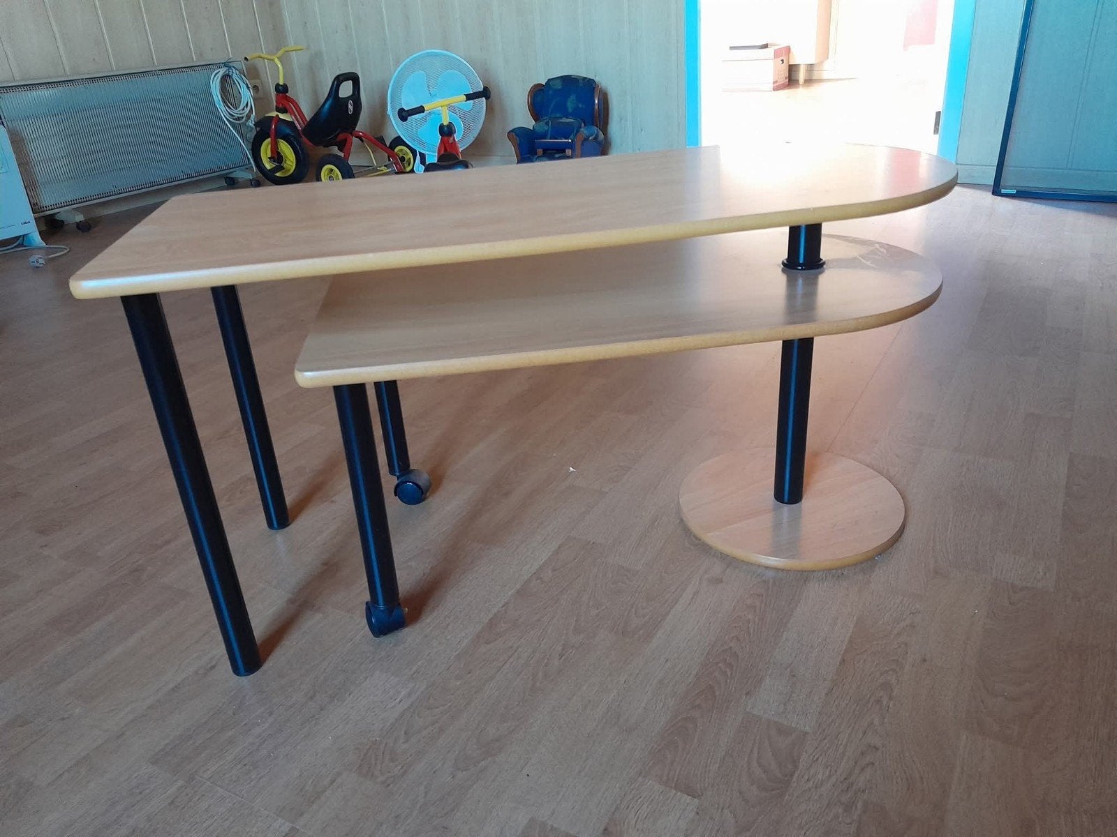 table de salon fait sur mesures et modulable, Enlèvement, Comme neuf