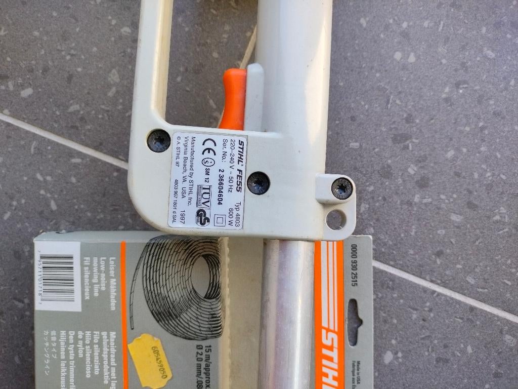 Kantmaaier bosmaaier grastrimmer, Jardin & Terrasse, Coupe-bordures, Enlèvement, Comme neuf, Électrique, Stihl